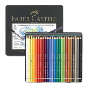lápis de cor aquarelável