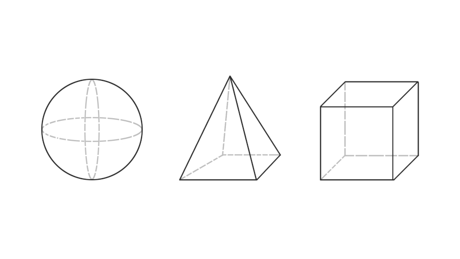 Formas Geométricas na Prática (esboço e simplificação) - GD Artes