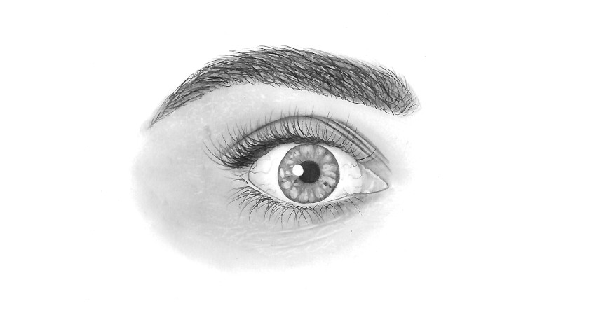 Como desenhar olho realista