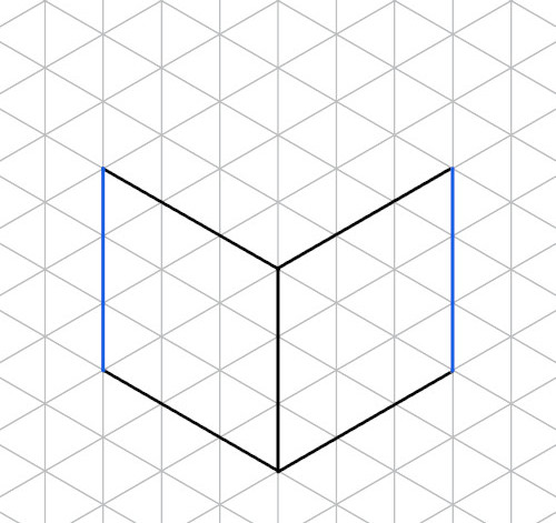 Como desenhar em perspectiva isométrica