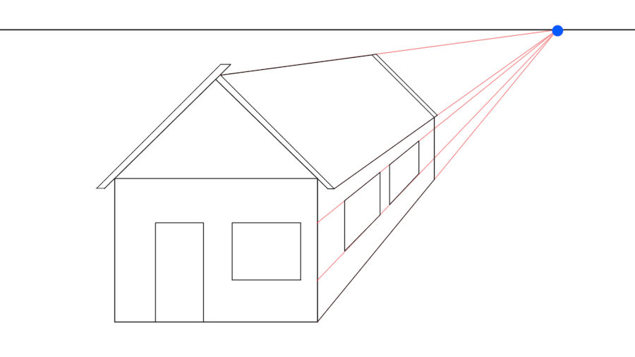 Como desenhar uma Casa em Perspectiva